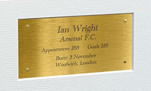 Load image into Gallery viewer, 12x8 A4 Signed Ian Wright Arsenal Autographed Autograph Signed Signature Photograph Photo Picture Frame Football Soccer Poster Gift G