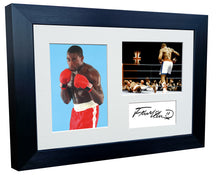 Load image into Gallery viewer, 12x8 A4 Frank Bruno "True Brit" Autographed Signed Photo Photograph Picture Frame Boxing Poster Gift Triple