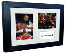 Load image into Gallery viewer, 12x8 A4 Lennox Lewis Autographed Signed Photo Photograph Picture Frame Boxing Poster Gift Triple