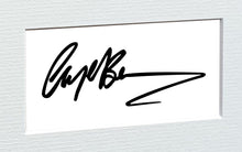 Load image into Gallery viewer, 12x8 A4 Nigel Benn "Dark Destroyer" Autographed Signed Photo Photograph Picture Frame Boxing Poster Gift Triple