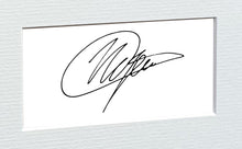 Load image into Gallery viewer, 12x8 A4 Michael Van Gerwen "Mighty Mike" Darts PDC WDF Signed Autograph Photo Photograph Picture Frame Poster Gift Triple