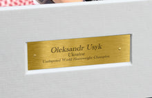 Load image into Gallery viewer, 12x8 A4 Oleksandr Usyk Undisputed World Heavyweight Champion Autographed Signed Signature Photo Photograph Picture Frame Boxing Poster Gift 5