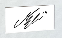 Load image into Gallery viewer, 12x8 A4 Mattias Ekholm Edmonton Oilers NHL Autographed Signed Photo Photograph Picture Frame Ice Hockey Poster Gift Triple