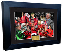 Load image into Gallery viewer, "SIR ALEX FERGUSON YEARS" Cantona-Ronaldo-Beckham-Giggs-Rooney-Scholes Manchester United Photo Picture Signed