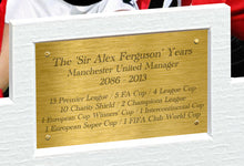 Load image into Gallery viewer, "SIR ALEX FERGUSON YEARS" Cantona-Ronaldo-Beckham-Giggs-Rooney-Scholes Manchester United Photo Picture Signed