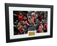 Load image into Gallery viewer, 2019 CHAMPIONS LEAGUE Signed Liverpool Henderson Klopp Salah Mane Firmino Origi Photo Picture Soccer