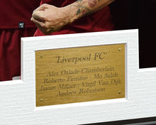 Load image into Gallery viewer, CELEBRATION Signed Liverpool Chamberlain Firmino Salah Milner Dijk Robertson Photo Picture Soccer
