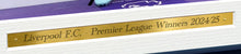 Load image into Gallery viewer, 12x8 A4 Signed Liverpool FC Premier League Winners 2024 2025 Celebration Slot Salah Alexander-Arnold Nunez Firmino Mac Allister Gakpo Autographed Autograph Signed Signature Photograph Photo Picture Frame Football Soccer Poster Gift
