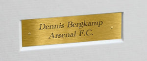 12x8 A4 Signed Dennis Bergkamp Arsenal Autographed Autograph Signed Signature Photograph Photo Picture Frame Football Soccer Poster Gift 8x6