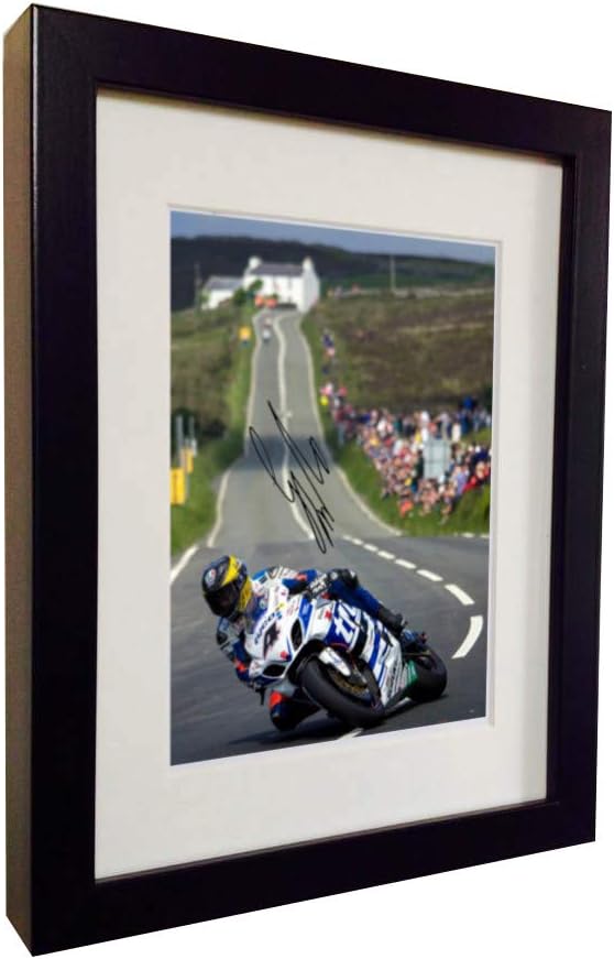 Kitbags & Lockers Signed Guy Martin Isle Of Man TT 2014 Race Autographed Photo Picture Frame Photograph