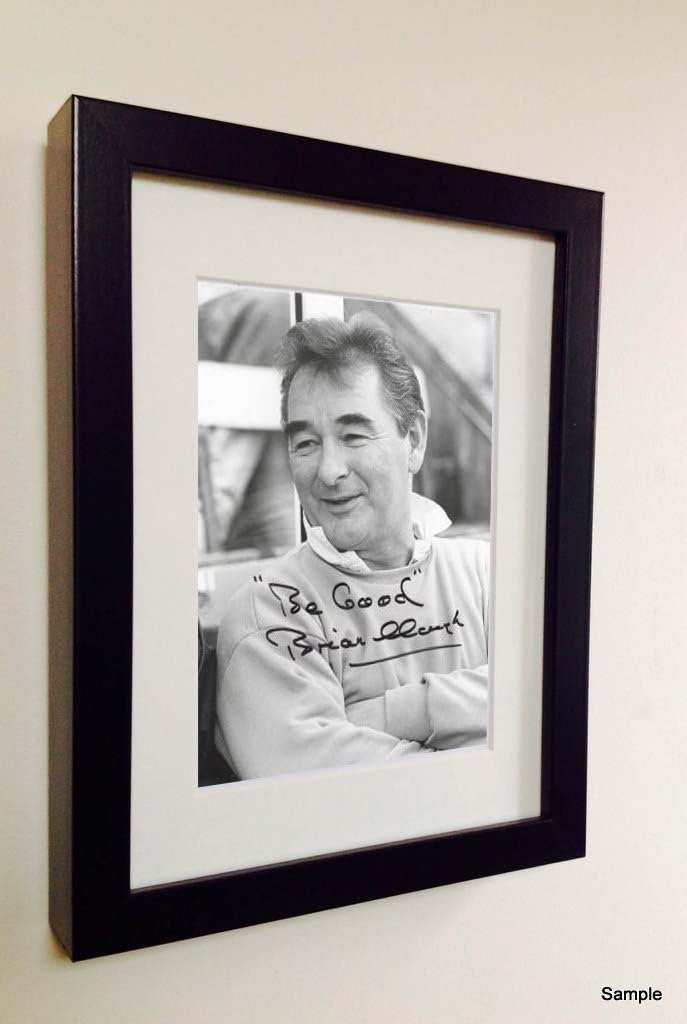 Kitbags & Lockers Signed Brian Clough Nottingham Forest Autographed Photo Picture Frame