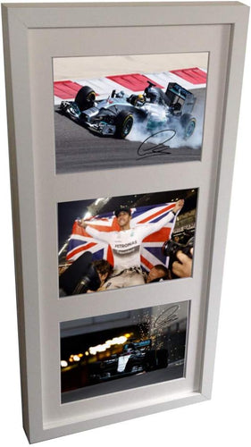 Kitbags & Lockers Signed Lewis Hamilton 2014 F1 Formila 1 Champion Autographed Photo Photograph Picture Frame