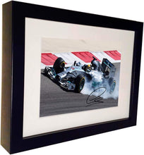 Load image into Gallery viewer, Kitbags &amp; Lockers Lewis Hamilton Signed 2014 F1 Formila 1 Champion Autographed Photo Photograph Picture Frame