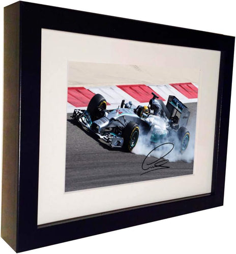 Kitbags & Lockers Lewis Hamilton Signed 2014 F1 Formila 1 Champion Autographed Photo Photograph Picture Frame