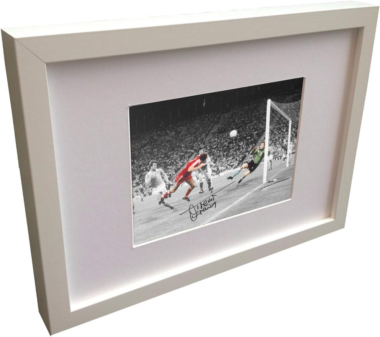 Kitbags & Lockers Signed Trevor Francis Nottingham Forest Winning Goal European cup 1979 Autographed Photo Picture Frame