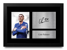 Load image into Gallery viewer, HWC Trading Cole Palmer Chelsea Gifts Printed Signed Autograph Picture for Football Fans and Supporters - A3 Framed