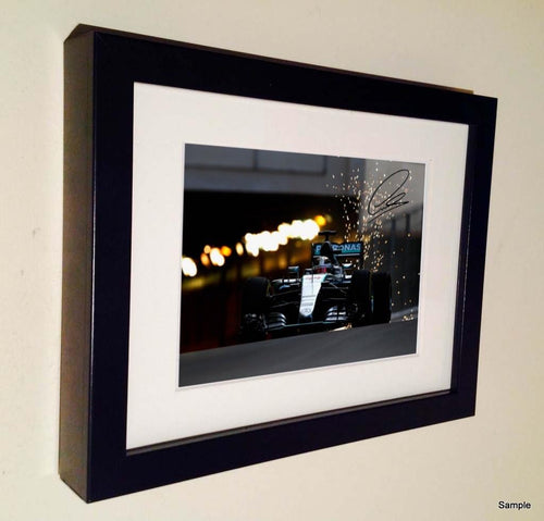 Kitbags & Lockers Lewis Hamilton Signed 2014 F1 Formila 1 Champion Autographed Photo Photograph Picture Frame