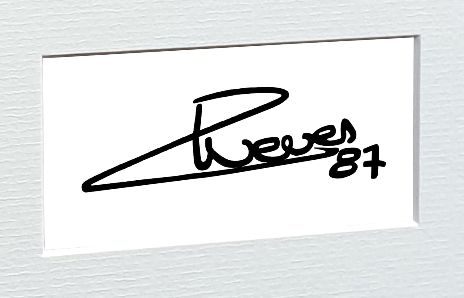 12x8 A4 Signed João Joao Neves Paris Saint-Germain PSG Autographed Photo Photograph Picture Frame Football Soccer Gift Triple 1