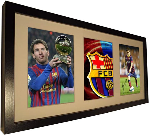 Kitbags & Lockers Large Signed Lionel Messi Barcelona Photo Picture Frame Autographed 1