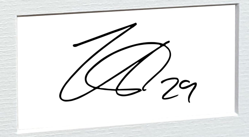 Kitbags & Lockers 12x8 A4 Nathan MacKinnon Colorado Avalanche NHL Autographed Signed Photo Photograph Picture Frame Ice Hockey Poster Gift Triple