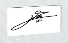 Load image into Gallery viewer, 12x8 A4 Lionel Messi Argentina Barcelona Autographed Autograph Signed Signature Photograph Photo Picture Frame Football Soccer Poster Gift Triple