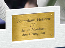 Load image into Gallery viewer, 12x8 A4 Signed James Maddison Son Heung-min Tottenham Hotspur F.C. Spurs Autographed Autograph Signed Photograph Photo Picture Frame Football Soccer Poster Gift