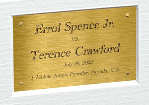 Kitbags & Lockers Terence Crawford Vs Errol Spence Jr. Boxing Autographed Signed 12x8 A4 Photo Photograph Picture Frame Poster Gift KD