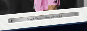12x8 A4 Signed Lionel Messi Inter Miami Celebration Autographed Signature Photo Photograph Picture Frame Football Soccer Poster Gift