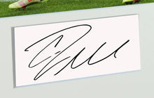 Load image into Gallery viewer, Large Cristiano Ronaldo Manchester United Utd Celebration With Precision Cut CR7 Logo Signed Autographed Signature Photograph Photo Picture Frame Football Soccer Poster Gift White Mount