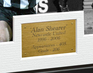 Kitbags & Lockers Alan Shearer Newcastle United EVERTON VOLLY GOAL Autographed Signed Photo Photograph Picture Frame Soccer Gift