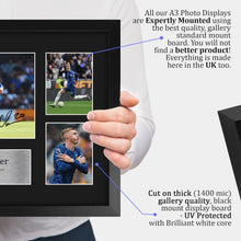 Load image into Gallery viewer, HWC Trading Cole Palmer Chelsea Gifts Printed Signed Autograph Picture for Football Fans and Supporters - A3 Framed