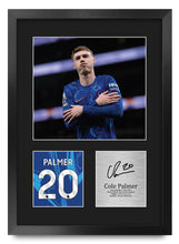 Load image into Gallery viewer, HWC Trading Cole Palmer Chelsea Gifts Printed Signed Autograph Picture for Football Fans and Supporters - A3 Framed