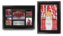 Load image into Gallery viewer, HWC Trading Liverpool 2025 Champions Gift Premier League Season 24-25 Winners Printed Memorabilia Signed Autograph Photograph Display for Football Fans and Supporters - A3 Framed