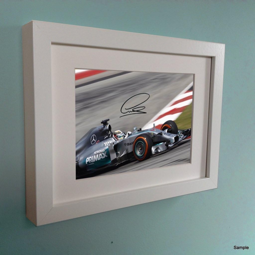 Kitbags & Lockers Lewis Hamilton Signed 2014 F1 Formila 1 Champion Autographed Photo Photograph Picture Frame
