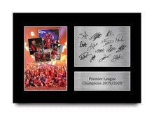 Load image into Gallery viewer, HWC Trading Liverpool 2025 Champions Gift Premier League Season 24-25 Winners Printed Memorabilia Signed Autograph Photograph Display for Football Fans and Supporters - A3 Framed