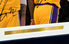 Load image into Gallery viewer, 12x8 A4 Luka Doncic LeBron James LA Lakers Los Angeles Autographed Signed Signature Photo Photograph Picture Frame Basketball Poster Gift 1