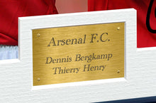 Load image into Gallery viewer, 12x8 A4 Signed Dennis Bergkamp Thierry Henry Arsenal Autographed Autograph Signed Signature Photograph Photo Picture Frame Football Soccer Poster Gift