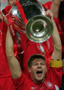 Kitbags & Lockers Signed Steven Gerrard Champions League Winner Liverpool Autograph Photo Photograph Picture Frame A4