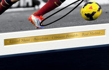 Load image into Gallery viewer, Kitbags &amp; Lockers 12x8 A4 Signed Lional Messi Barcelona Cristiano Ronaldo Real Madrid Autographed Photo Photograph Picture
