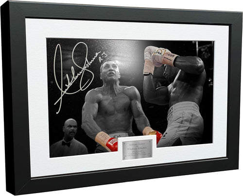 Kitbags & Lockers Anthony Joshua vs Wladimir Klitschko 12x8 A4 Autographed Signed Photo Photograph Picture Frame Boxing Gift Poster BW