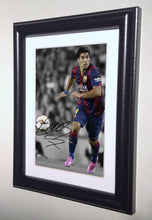 Load image into Gallery viewer, Kitbags &amp; Lockers Signed Luis Suarez Barcelona Photo Photograph Picture Frame Autograph sml