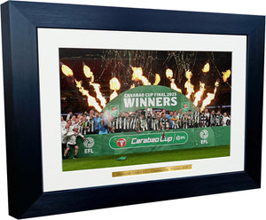 Kitbags & Lockers 12x8 A4 Newcastle United F.C. Carabao Cup Winners 2025 Isak Gordon Trippier Joelinton Lascelles Wilson Photo Photograph Picture Frame Soccer Gift