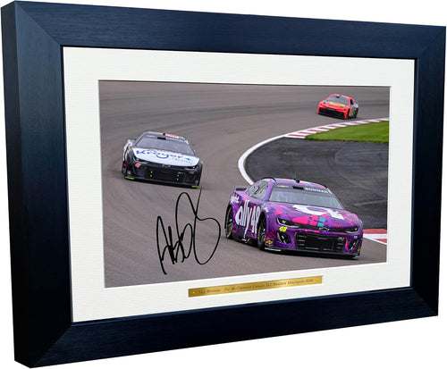 Kitbags & Lockers 12x8 A4 Alex Bowman 2024 NASCAR Cup Series No. 48 Chevrolet Camaro ZL1 for Hendrick Motorsports Signed Autographed Signature Photo Photograph Picture Frame Poster Celebration Gift 1