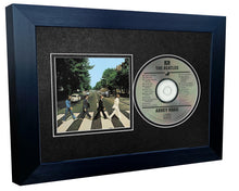Load image into Gallery viewer, 12x8 A4 CD Compact Disc Photo Sleeve Display Frame Case With Mount Matt For Photograph Picture Artwork In Metallic Gold - Silver - Black - Cream Music Gift (Metallic Gold Mount With Black Frame)