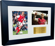 Load image into Gallery viewer, 12x8 A4 Signed Dennis Bergkamp Arsenal Autographed Autograph Signed Signature Photograph Photo Picture Frame Football Soccer Poster Gift G