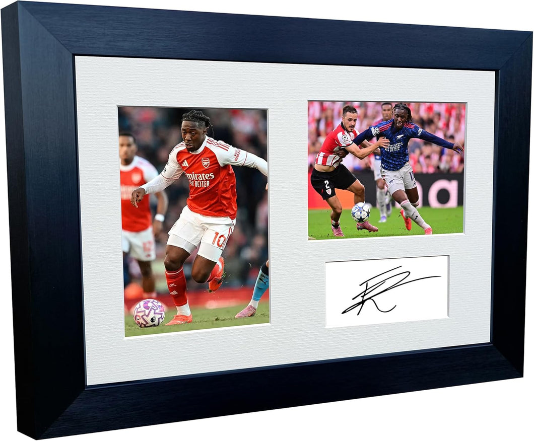 12x8 A4 Signed Eberechi Eze Liverpool Autographed Signature Photo Photograph Picture Frame Football Soccer Poster Gift Triple