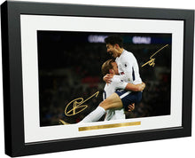 Load image into Gallery viewer, Kitbags &amp; Lockers Large A3+ Print Signed Harry Kane Son Heung min Tottenham Hotspur Spurs Autographed Photo Photograph Picture frame Gift 1
