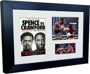 Kitbags & Lockers 12x8 A4 Terence Crawford Vs Errol Spence Jr. Boxing Fight Signed Autographed Autograph Photo Photograph Picture Frame Fight Poster All Pics