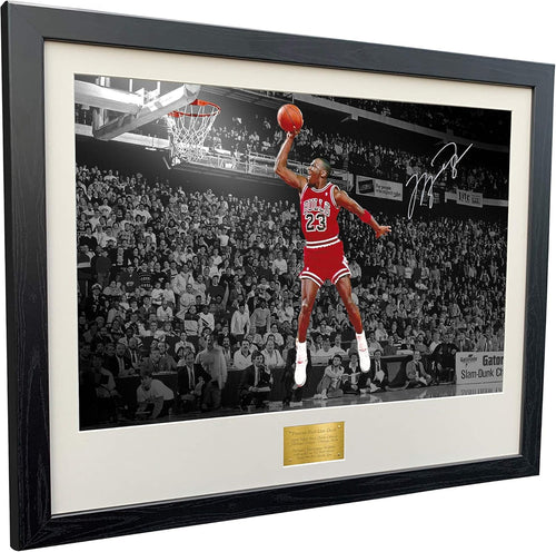 Kitbags & Lockers SUPER A2 SIZE Signed Famous Foul Line Dunk 1988