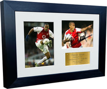 Load image into Gallery viewer, 12x8 A4 Signed Thierry Henry Arsenal Autographed Autograph Signed Signature Photograph Photo Picture Frame Football Soccer Poster Gift G